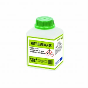 MMA - Metyloamina 40% 500ml - CAS: 74-89-5