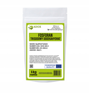 FOSFORAN TRISODOWY DODEKAHYDRAT 1kg - CAS: 10101-89-0