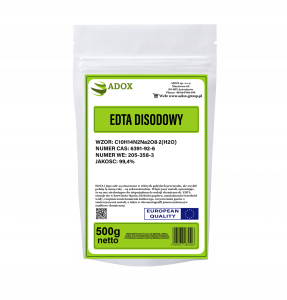 Edta Disodowy 500g - CAS: 6391-92-6