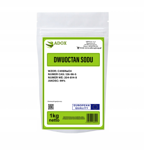 Dwuoctan sodu 1kg - CAS: 126-96-5