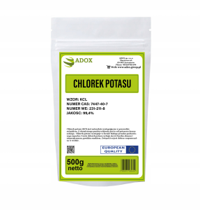 Chlorek Potasu 500g - CAS: 7447-40-7