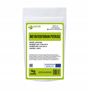 Metafosforan potasu 1kg - CAS: 7790-53-6