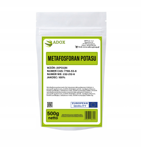 Metafosforan potasu 500g - CAS: 7790-53-6