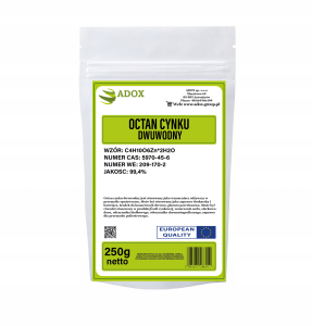 Octan cynku dwuwodny 250g - CAS: 5970-45-6