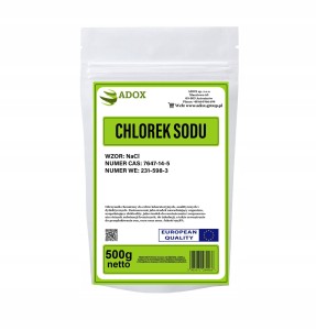 Chlorek sodu 500g - CAS: 7647-14-5