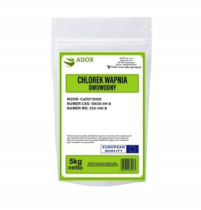 Chlorek wapnia dwuwodny 5kg - CAS: 10035-04-8