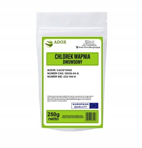 Chlorek wapnia dwuwodny 250g - CAS: 10035-04-8
