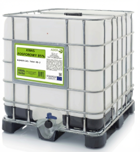 Kwas fosforowy 85% 1000L - CAS: 7664-38-2