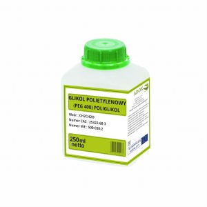Glikol polietylenowy PEG 400 - Poliglikol 250ml - ADOX