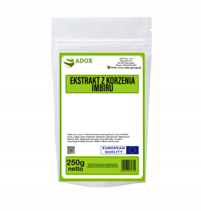 Ekstrakt z korzenia imbiru