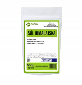 Sól himalajska - CAS: 7647-14-5